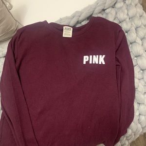 Long sleeve shirt from pink